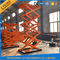 Stasioner Hydraulic, 4.8m Tinggi Material Memuat Gudang Industri Lift Table