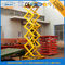 Gudang Hydraulic Scissor Lifting Equipment untuk Cargo Loading / Material Handling