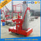 Ponsel Hydraulic Aerial Work Lift Platform Dengan Kekuatan Tinggi Aluminium Alloy Material