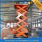 Disesuaikan Hot Galvanizing Stasioner Hidrolik Scissor Lift, Fixed Hydraulic Cargo Lift CE