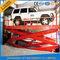 220V listrik portabel Lift Hidrolik Scissor Mobil untuk Outdoor / Home Garage CE