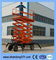 300kg 10m Aerial Work Mobile Scissor Lift Platform Dengan Roda