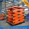 2T 7M Bahan Stationary Hydraulic Table Warehouse Hydraulic Cargo Scissor Lift dengan CE