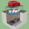 Mobil Kecil Angkat Hydraulic Car Lift Sistem Parkir Lift Outdoor Untuk Rumah