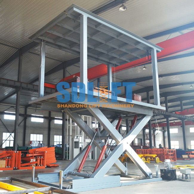 Stackable Car Rack System Double Deck 3000kg Car Storage Lifts Stackable Car Parking System