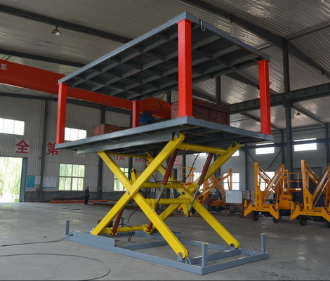 3.5m Lift Height Sistem Parkir Mobil Untuk Basement Ke Lantai Pertama / Kedua / Ketiga Dengan CE