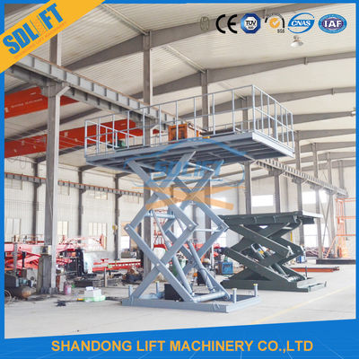 1-100ton Lift mobil hidrolik Gunting Car Lift Platform Mobil Parking Lift