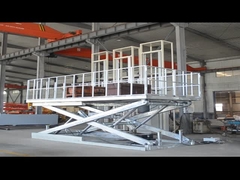 Mobil 2.5t 3m Hydraulic Scissor Car Lift Untuk Penggunaan Rumah