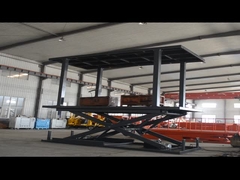 Anti-Slip 6 Ton Sistem Parkir Mobil Platform Ganda